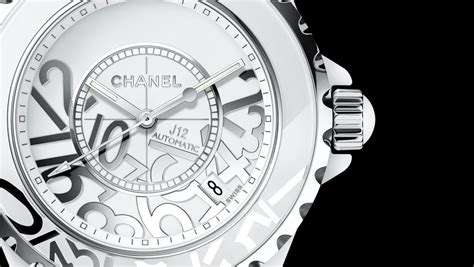 chanel j12 graffiti